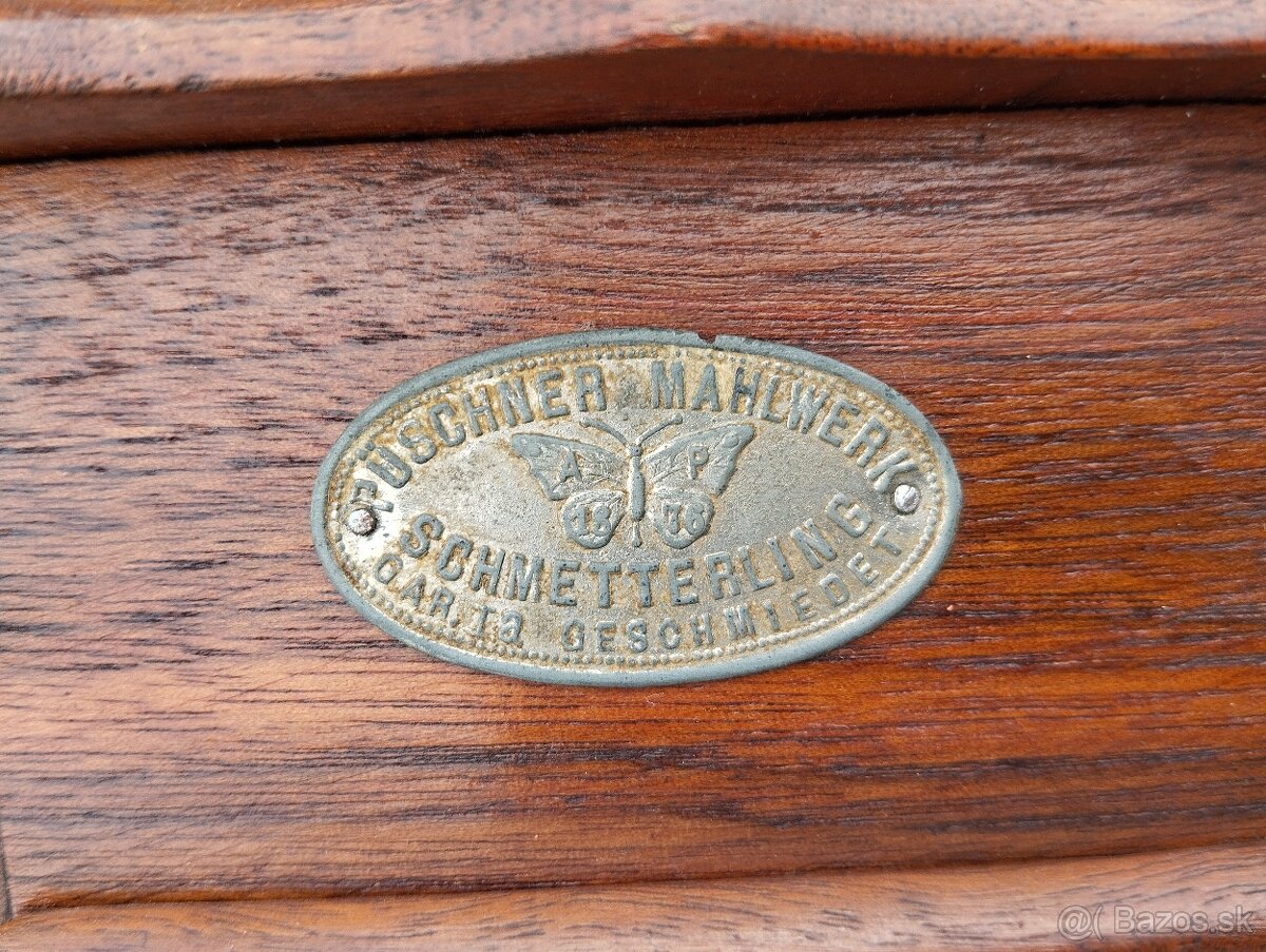 Starý mlyncek na kavu se štítkom - 15