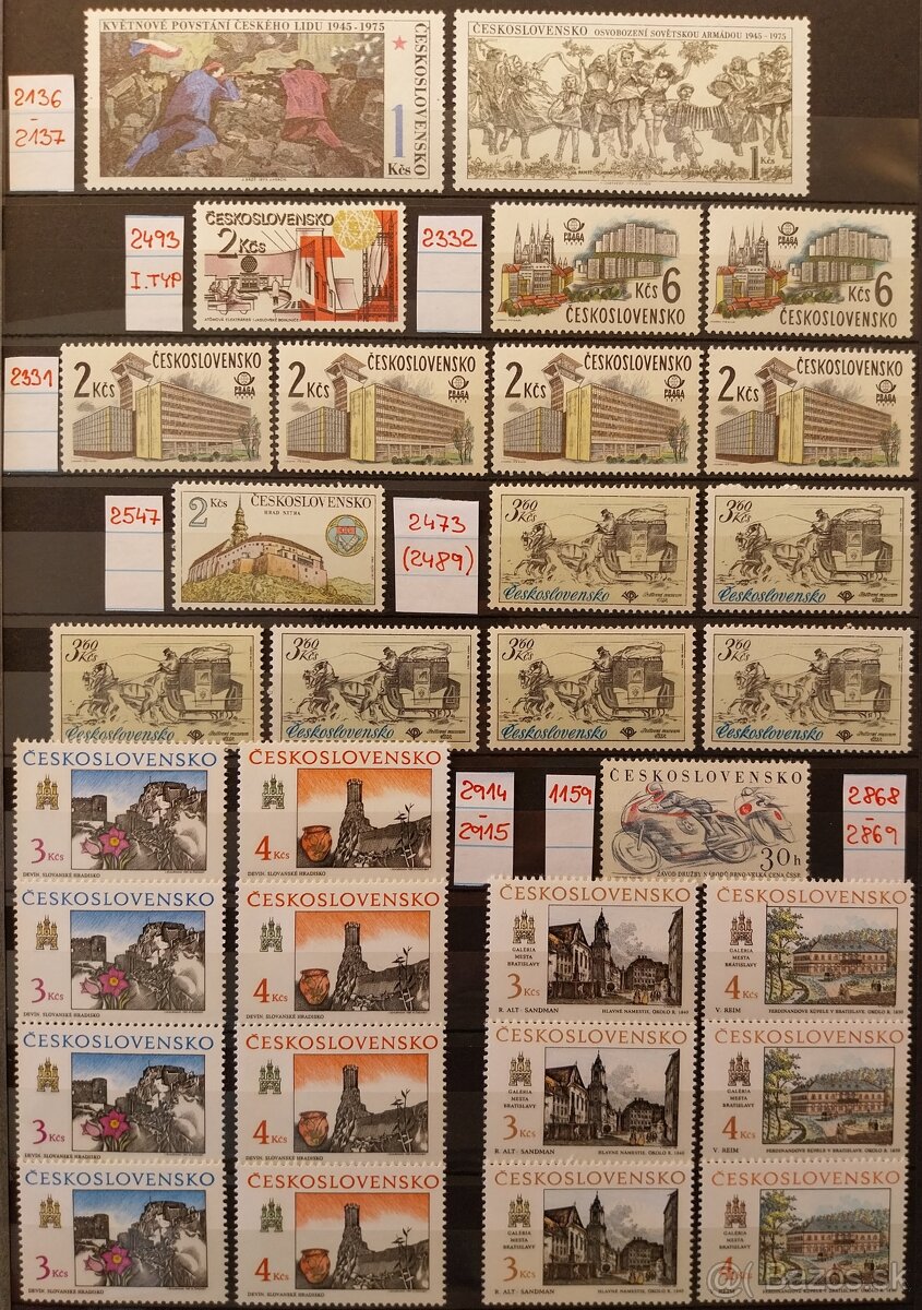 Známky ČSR – 3 - 15