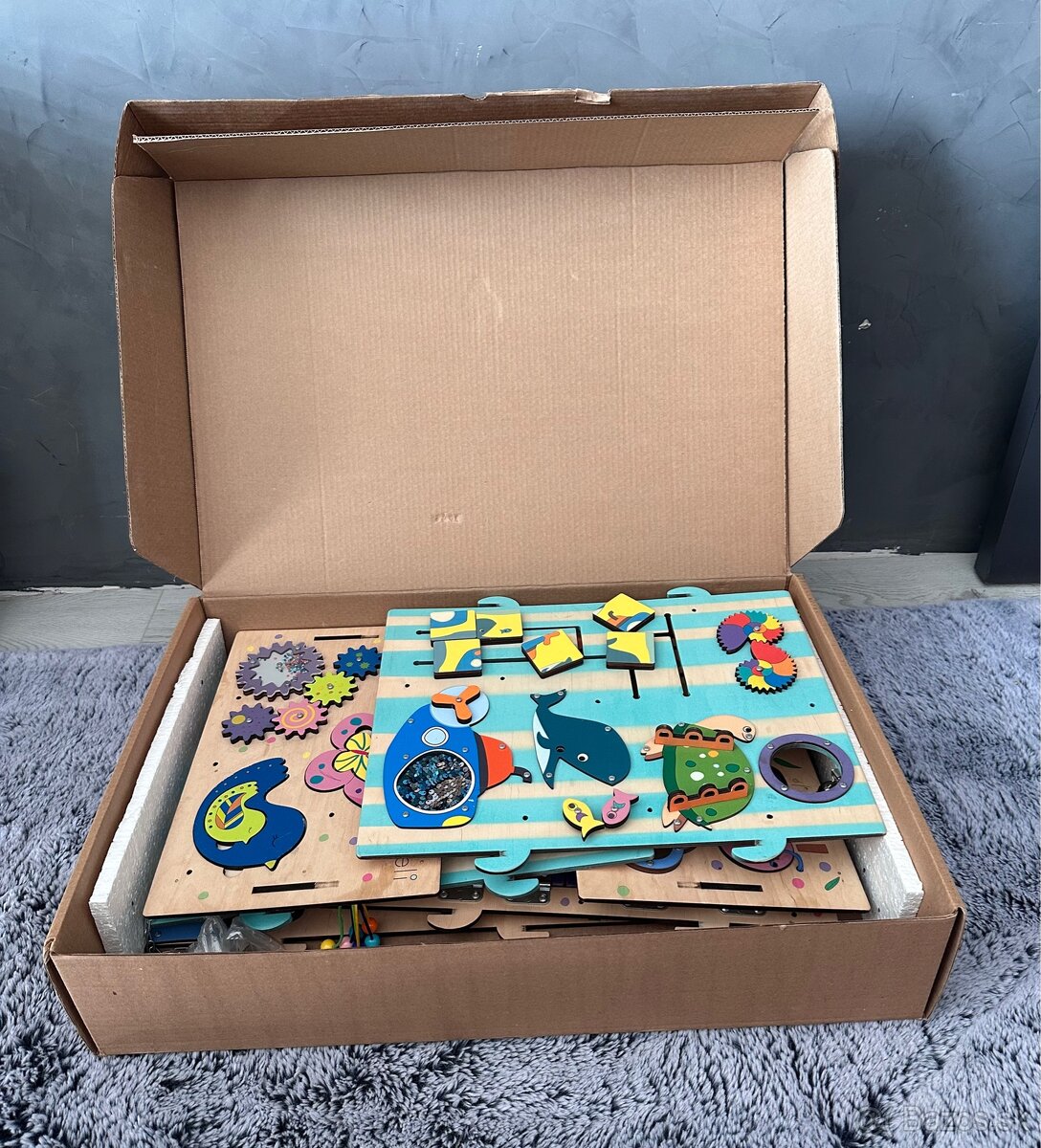 Svietiaci activity board domcek ZOO - 15