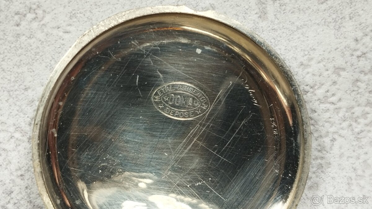 Krásné kapesní hodinky DOXA do sbírky, medaile - 15