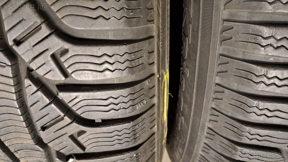 4 ks ZIMNÉ 195/60 R15 88T KLEBER cca 7 mm - LEN 20,- €/kus - 15