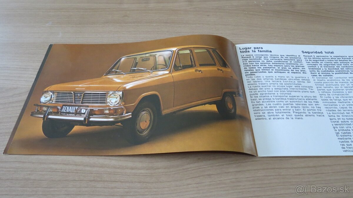 Prospekty Renault 50. až 90. léta. - 15