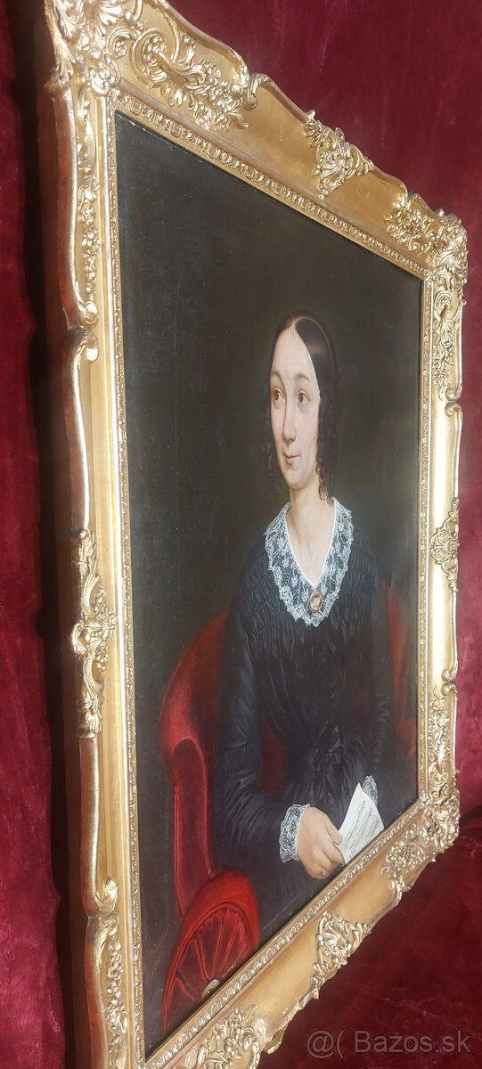 PORTRÉT DÁMY 1846 - 15