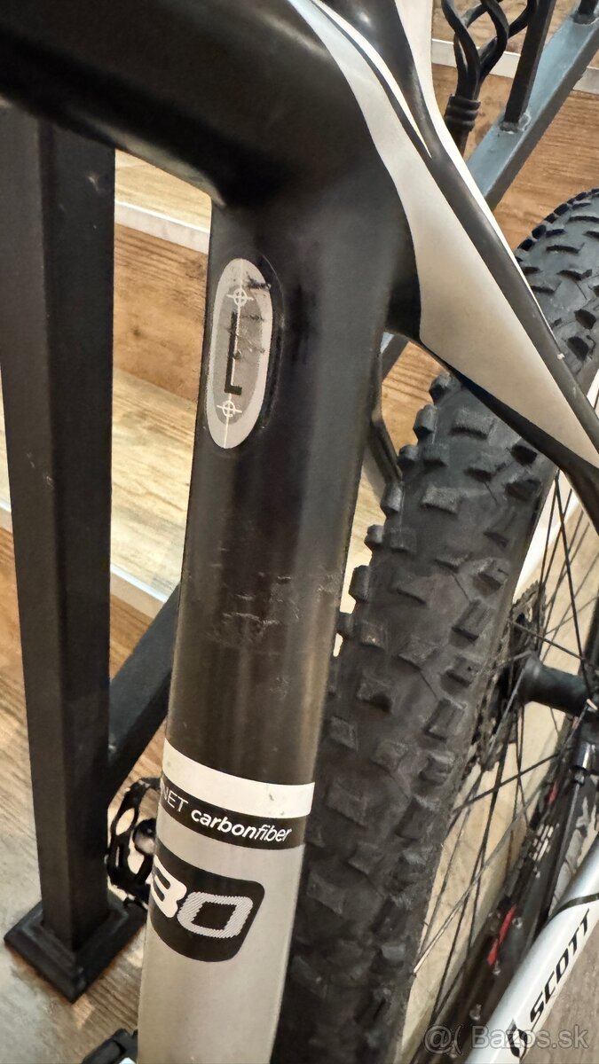 Predam karbonovy bicykel scott scale 30 velkost L - 15