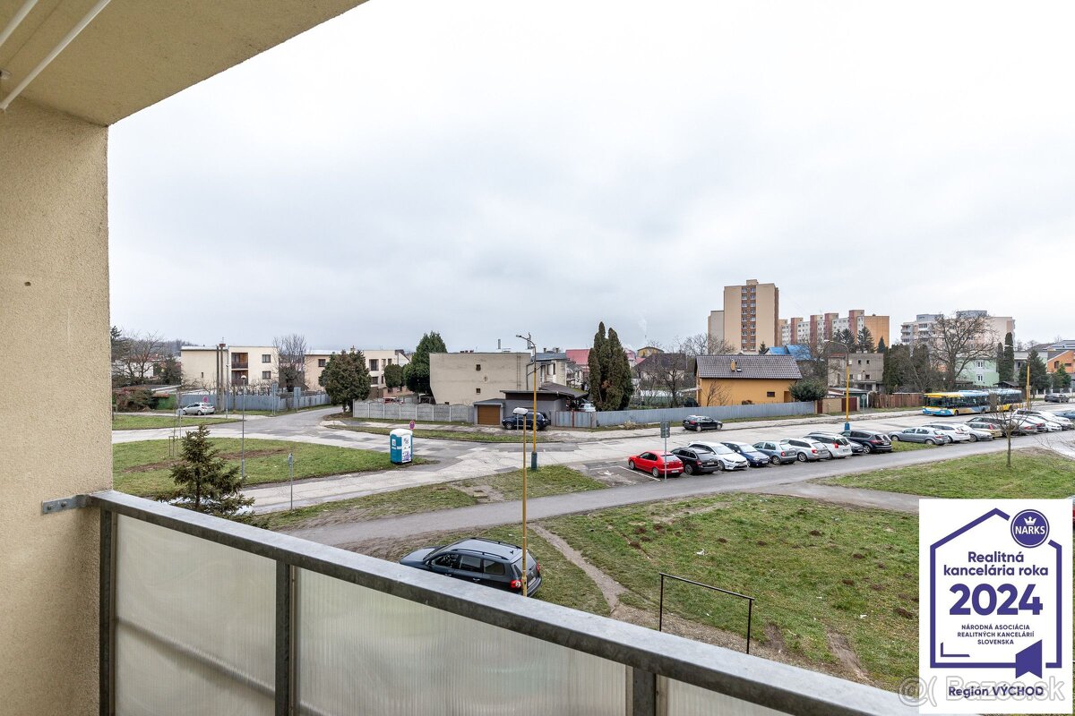 3 izbový byt s loggiou - Košice, Nad jazerom, ul. Meteorova - 15