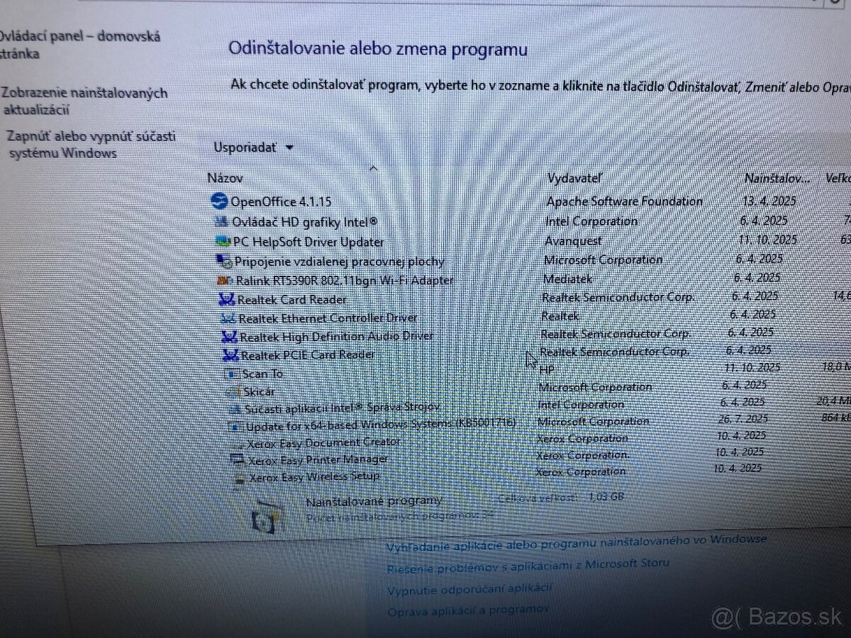 Predám kompaktný PC HP pro 3520 zabudovaný v monitori - 15