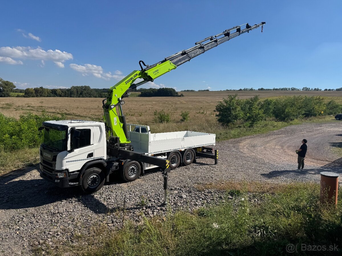 Scania s hydraulickou rukou - 15