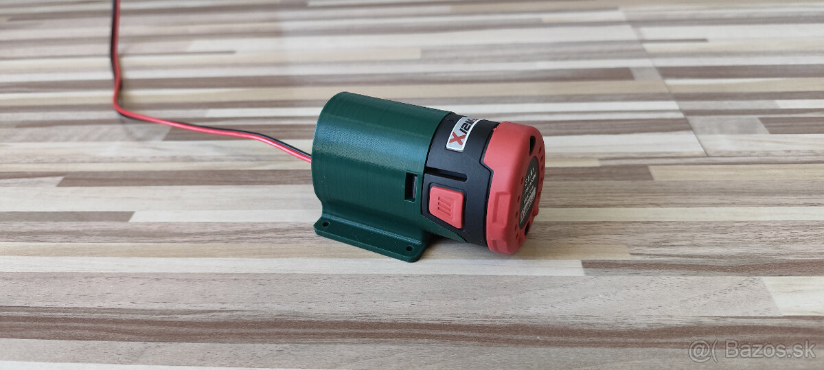 Adaptér batérie parkside 12V Team možnosť montáže na STENU - 15