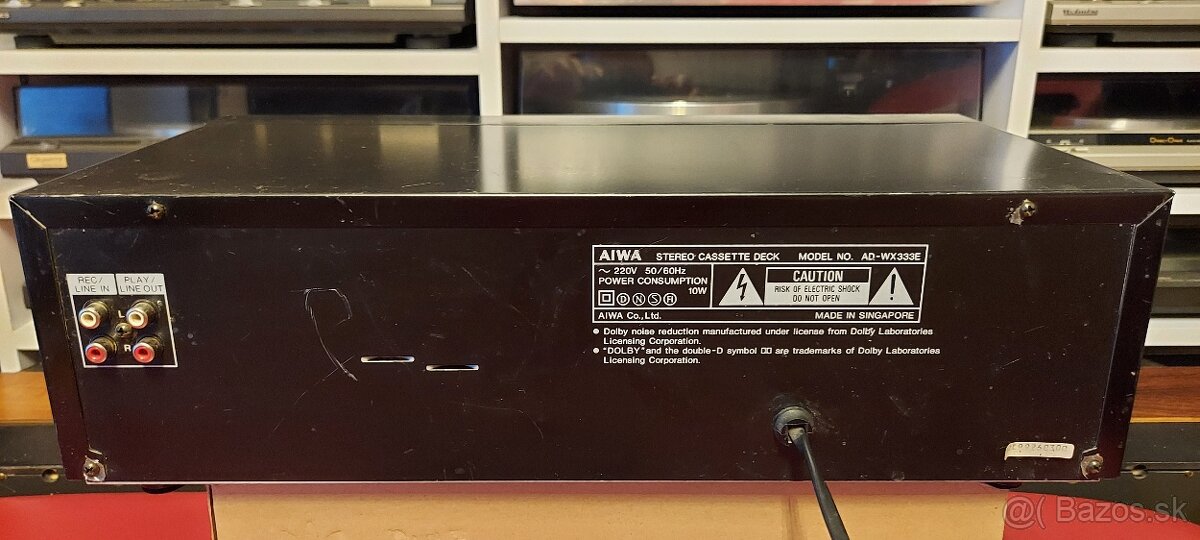 Predám double deck Pioneer, Aiwa a Universum - 15