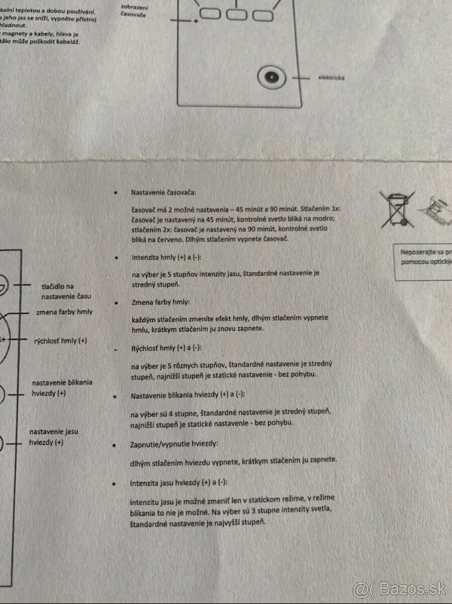 LED Projektor kozmonaut - 15
