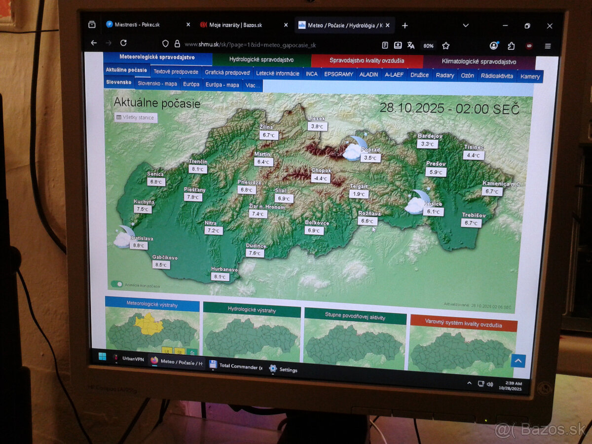 HP 20"1600x1200 pixel 19" lcd Philips 15e 17"lcd HP a AOC - 15