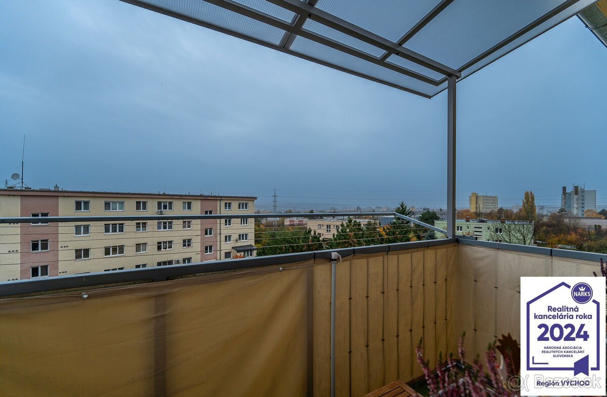 2 izbový byt s loggiou, Lomnická ulica - 15