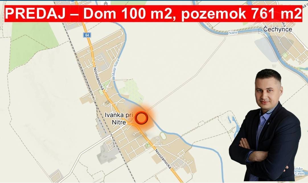 Predaj dom 100 m2 na pozemku 761 m2 v obci Ivanka pri Nitre - 15