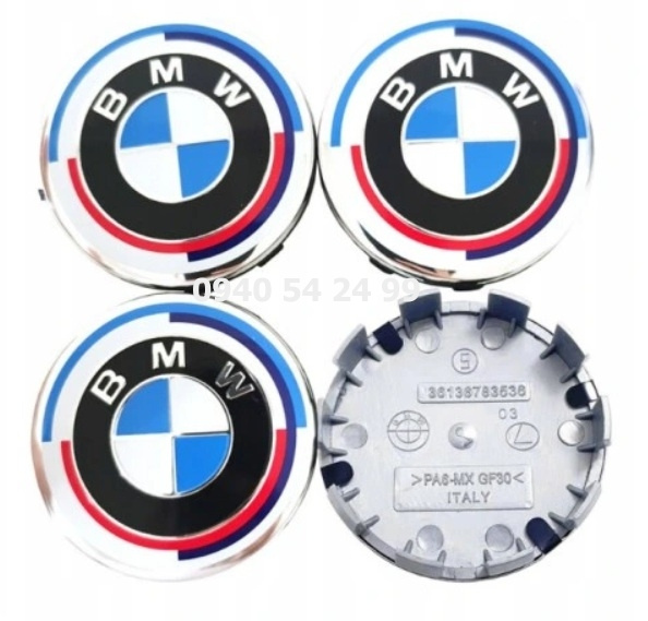 Stredové krytky - pukličky Mercedes Benz & BMW - 15