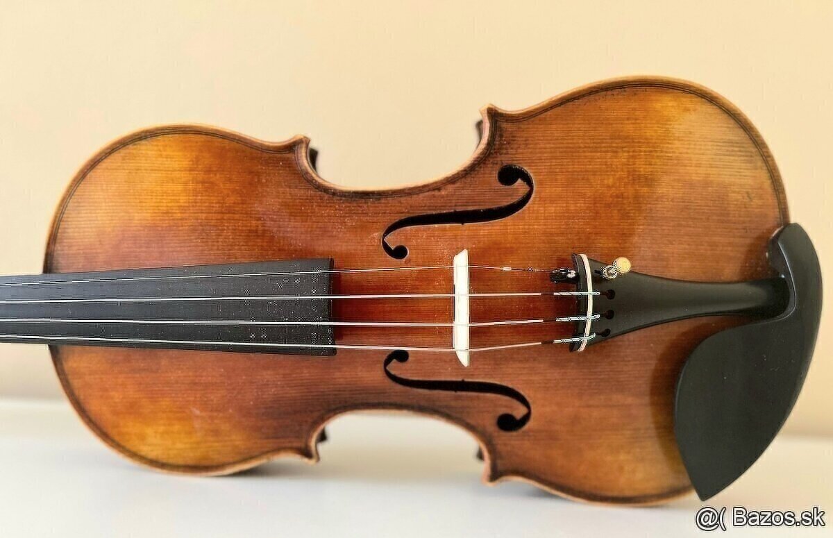 husle 4/4 model Stradivari ( očkový javor) - 15