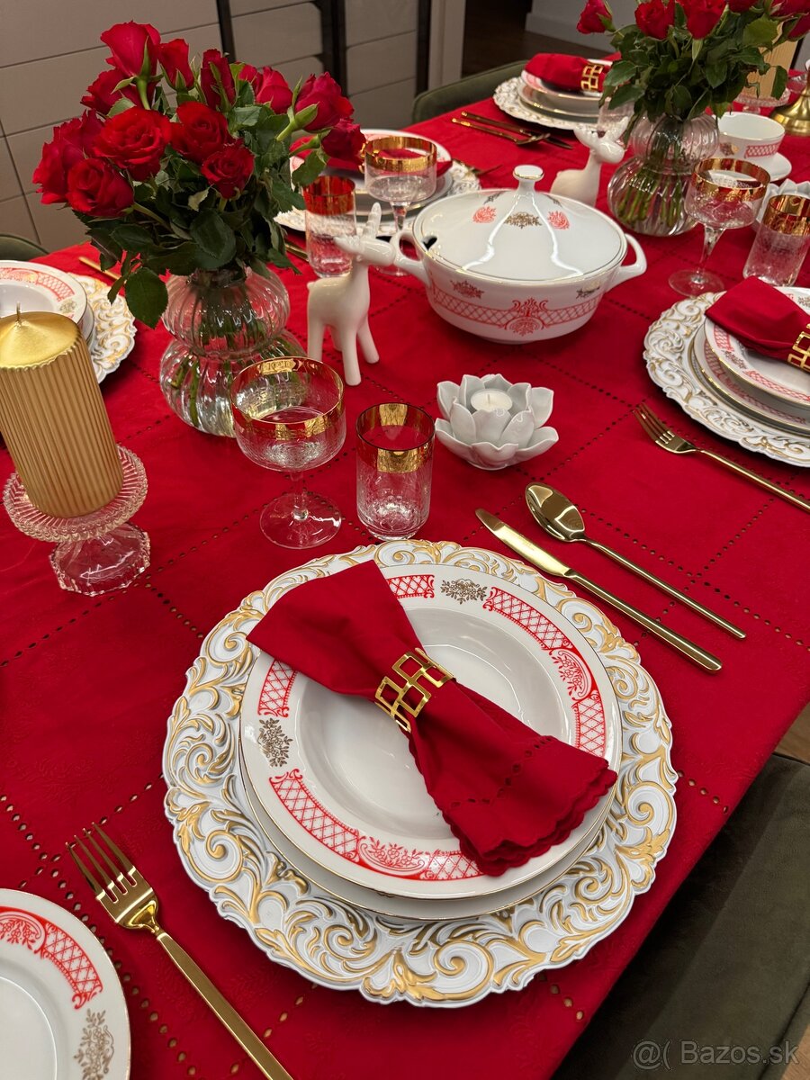 Nádherná retro obedová súprava+ZADARMO kuriér - 15