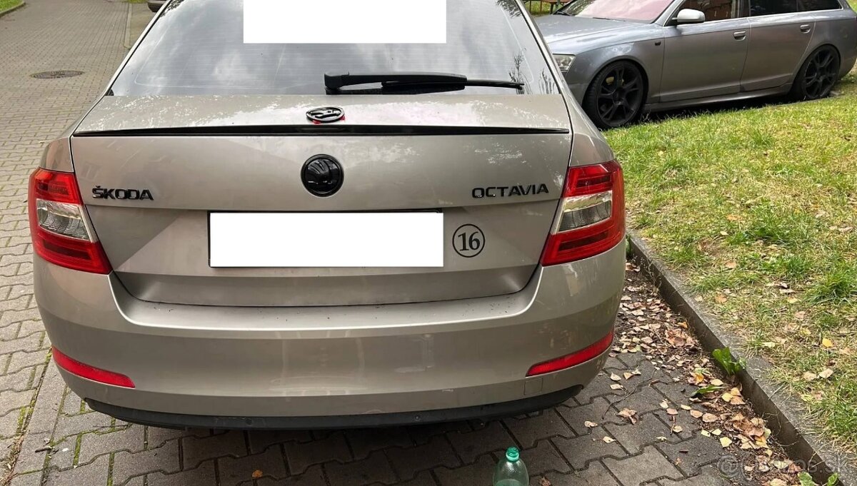 ŠKODA nápisy ČIERNE / CHROMOVE - 15