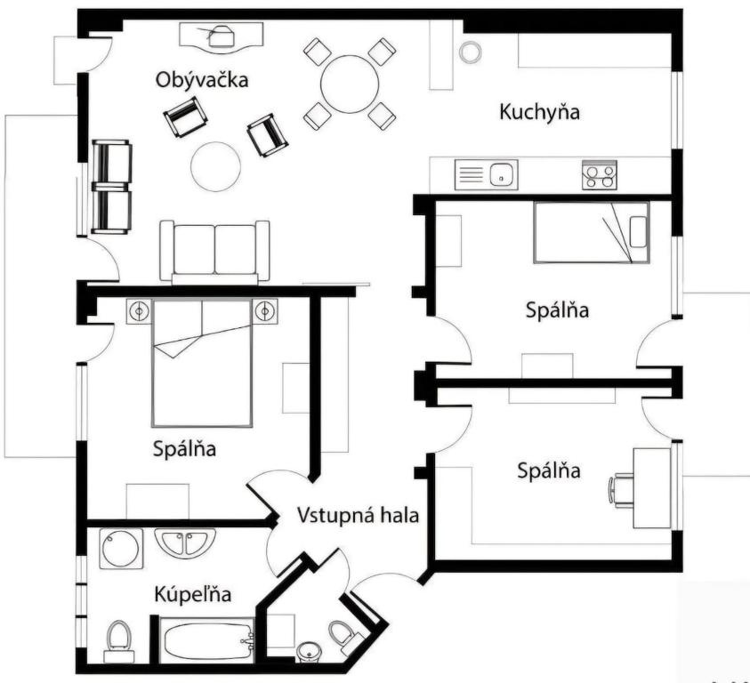 4-izbový byt s garážou v Záhorskej Bystrici – Strmé vŕšky - 15