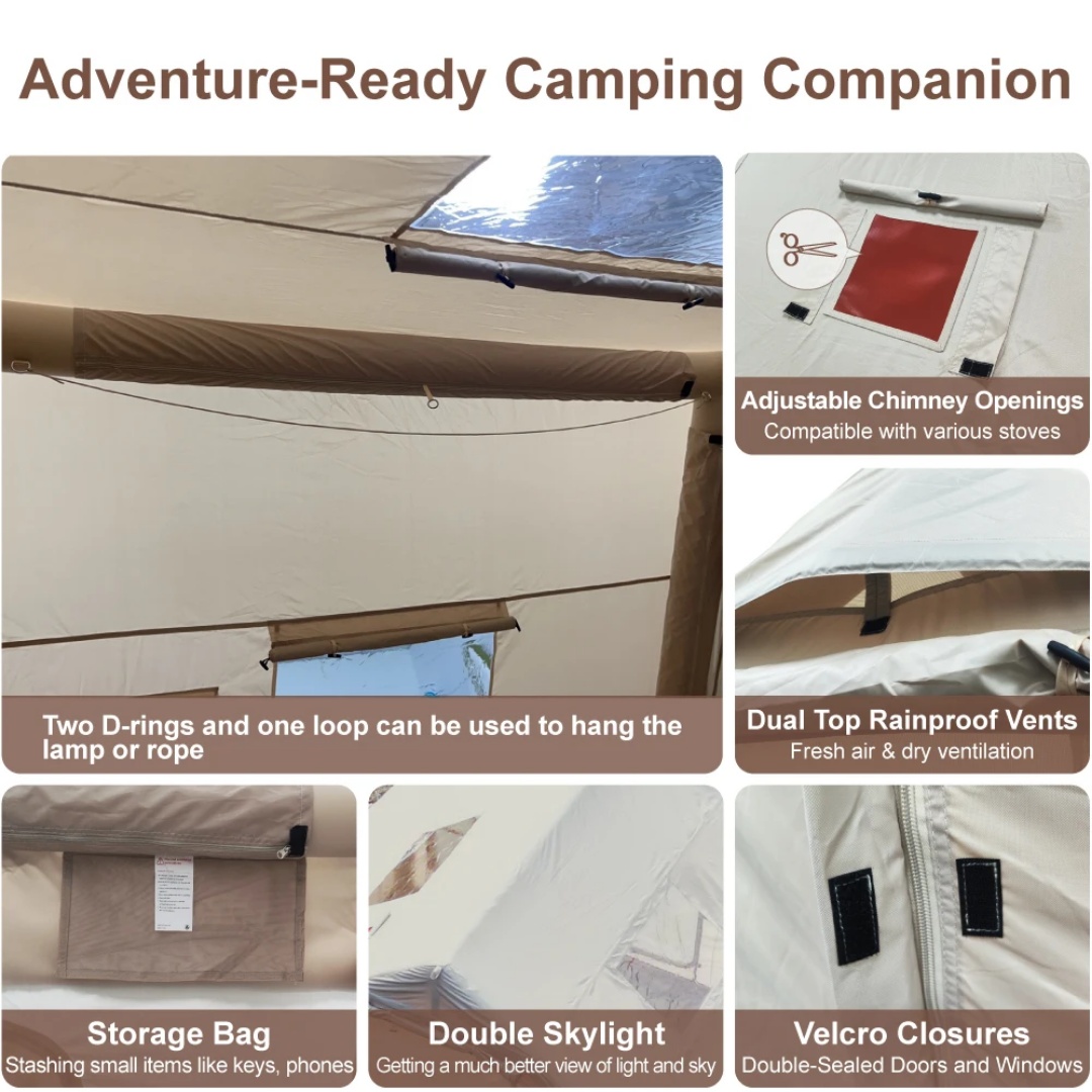 Veľký nafukovací stan - 15