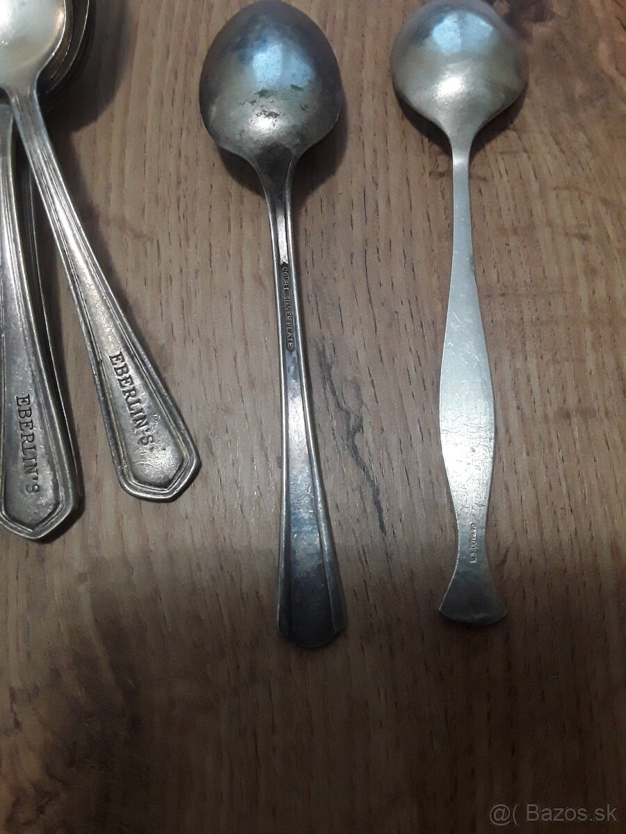 Príbor, brúsené misky.. Retro - 15