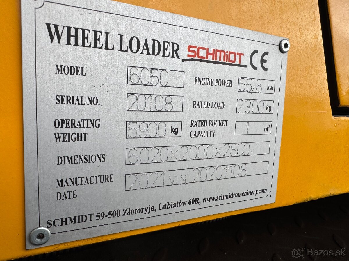 Nakladač SCHMIDT 6050 - 15