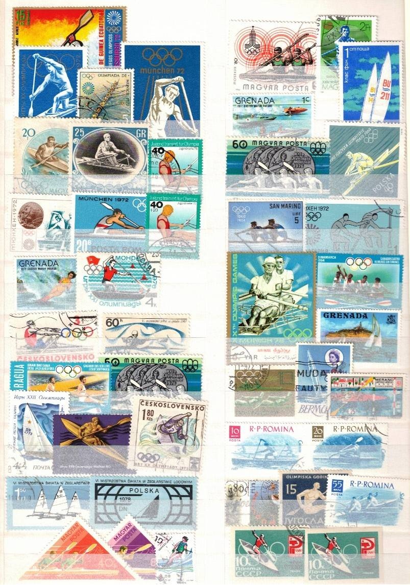 Poštové známky - 22 - letné športy - 20€ - 15