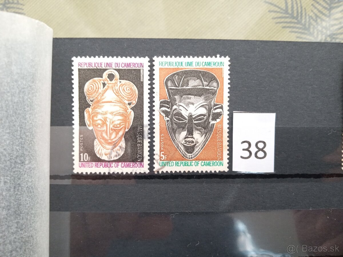 Poštové známky č.581 - AFRICKÉ ŠTÁTY II. - 20 ks sérií - 15