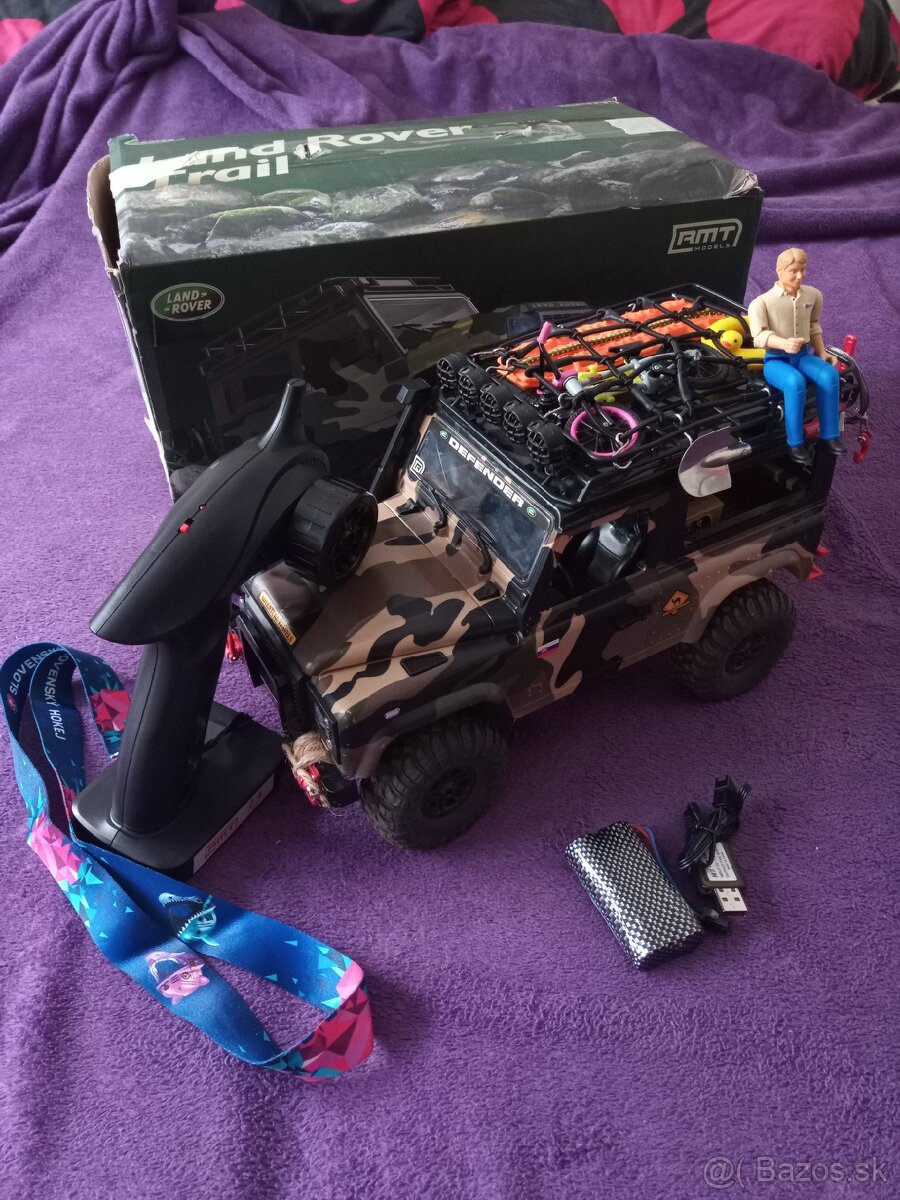 RC MODELY AUTO NA OVLÁDANIE LAND ROVER TOYOTA RC PROFI - 15