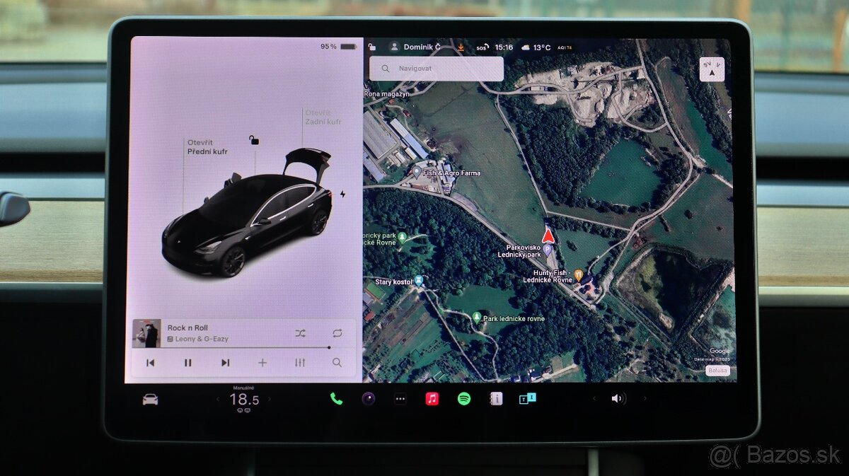 Tesla Model 3 Standard Range Plus RWD 239kw SK ŠPZ Záruka - 15