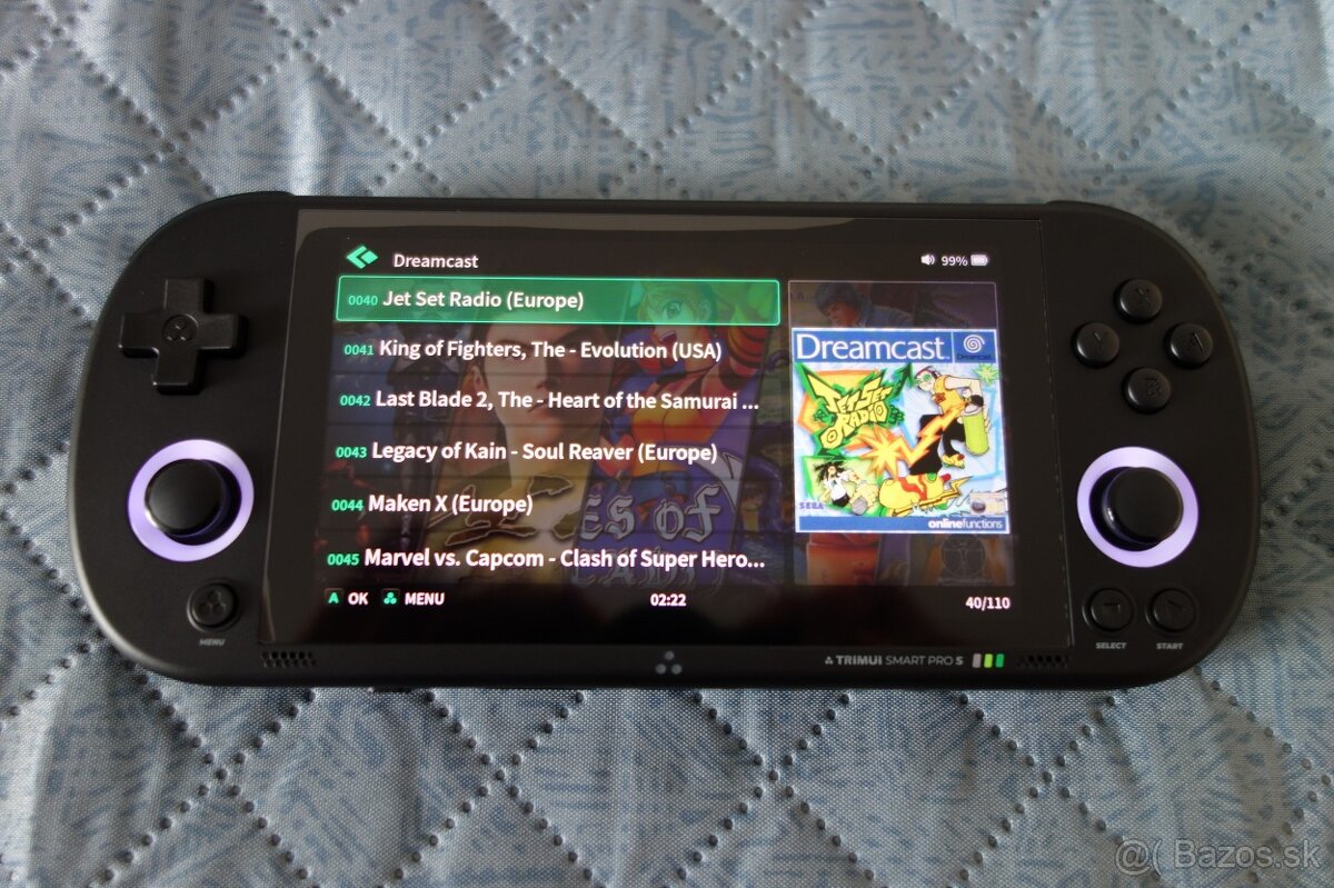 TRIMUI Smart Pro S + 256 GB microSD Samsung - parádne PSPčko - 15