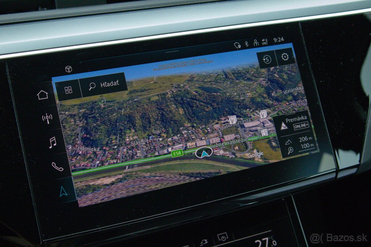 Audi E-tron Sportback 55 -2023/38tis. KM- Quattro -NEBÚRANÉ - 15