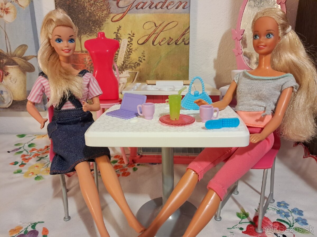 Babiky,barbie mattel,hračky,retro hračky - 15