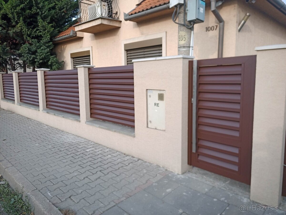 Hliníkové oplotenie - 15