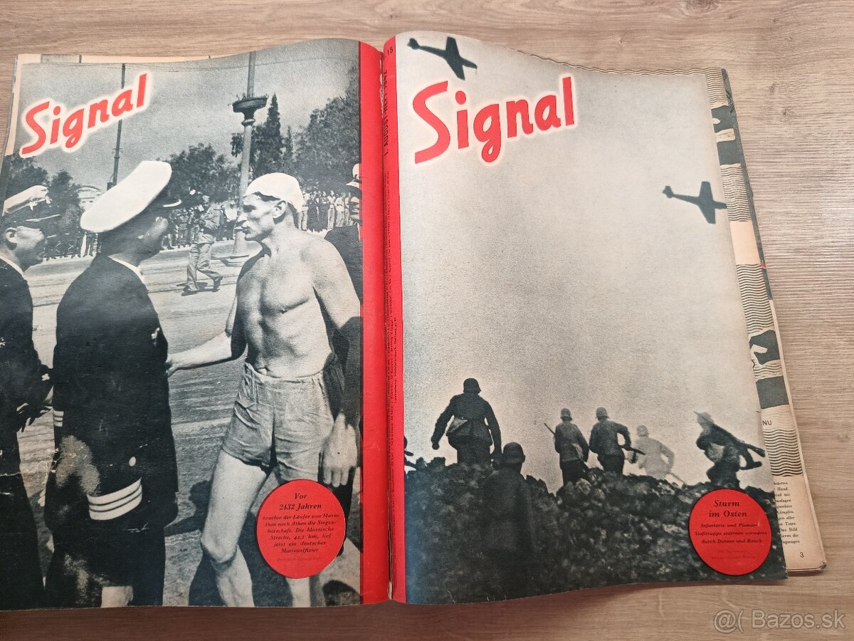 nemecký vojnový SIGNAL 1942 čísla 1-15 - 15