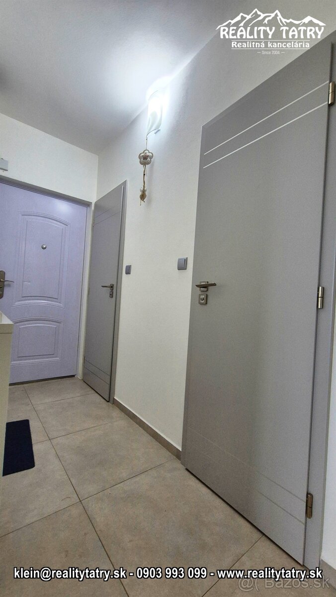 Byt 2 izbový s loggiou Vysoké Tatry, Dolný Smokovec TOP STAV - 15