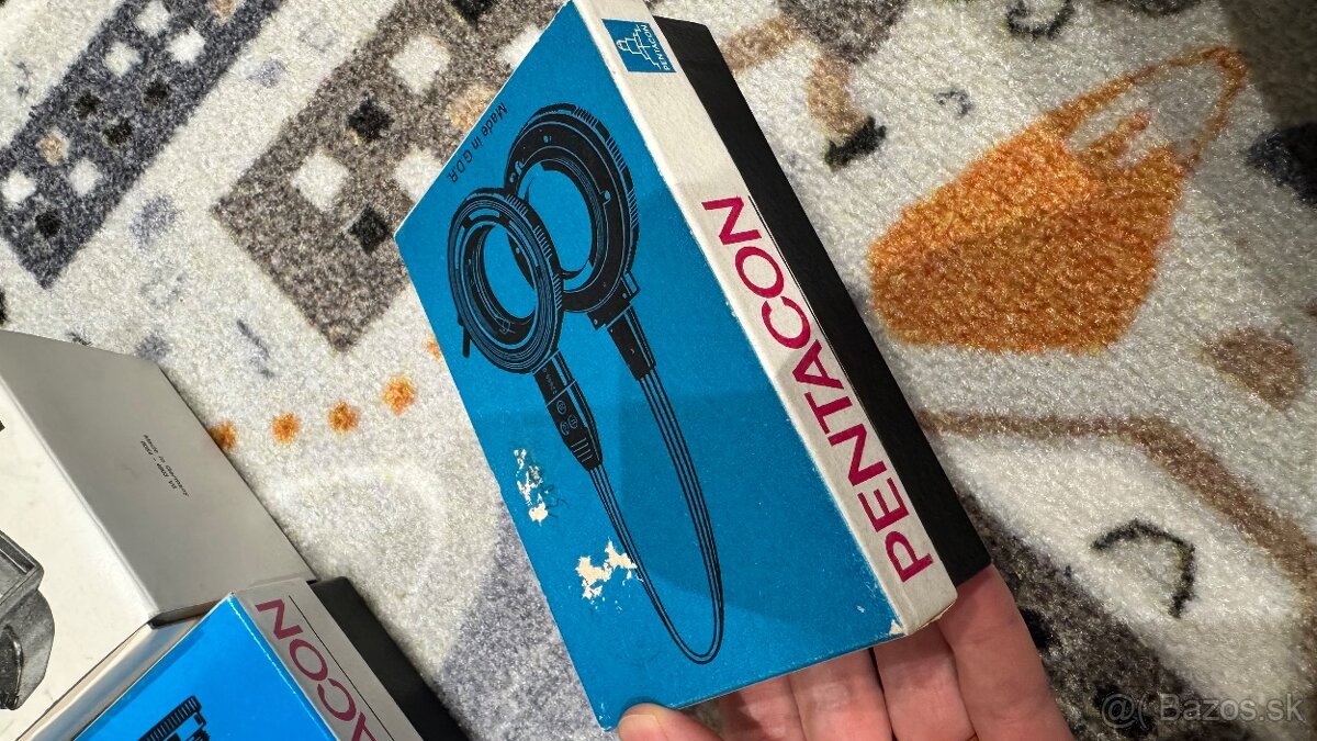 Pentacon zbierka + statív a objektív Pentacon - 15