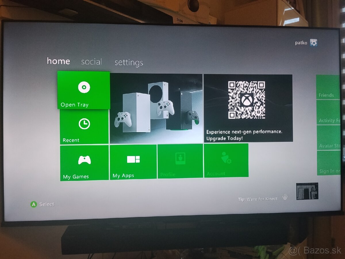 Xbox 360 500GB+Kinect set+2 ovládače+8hier - 15