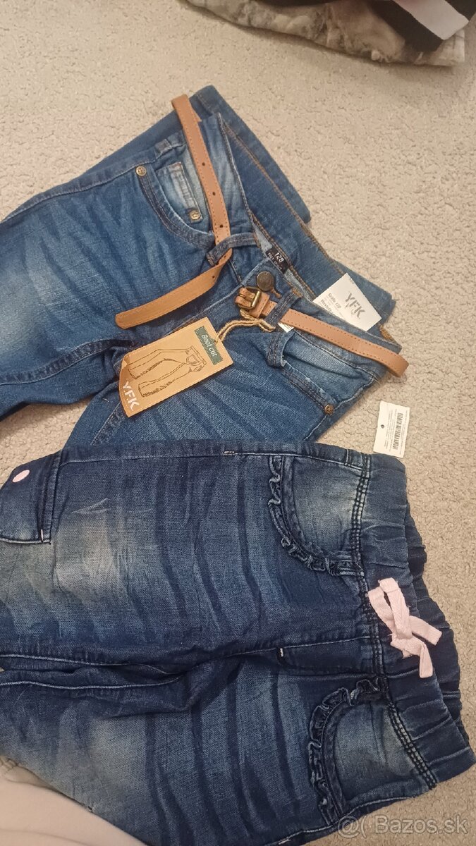 Balík oblečenia dievčatko 122-128 27ks - 15