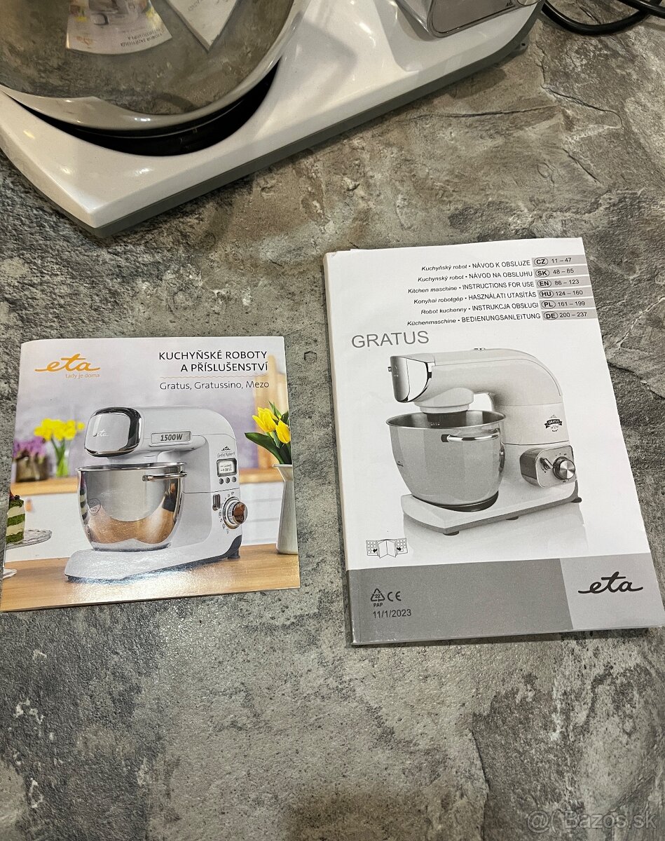 ETA Gratus Max III 0028 90061 Kuchynský robot - 15