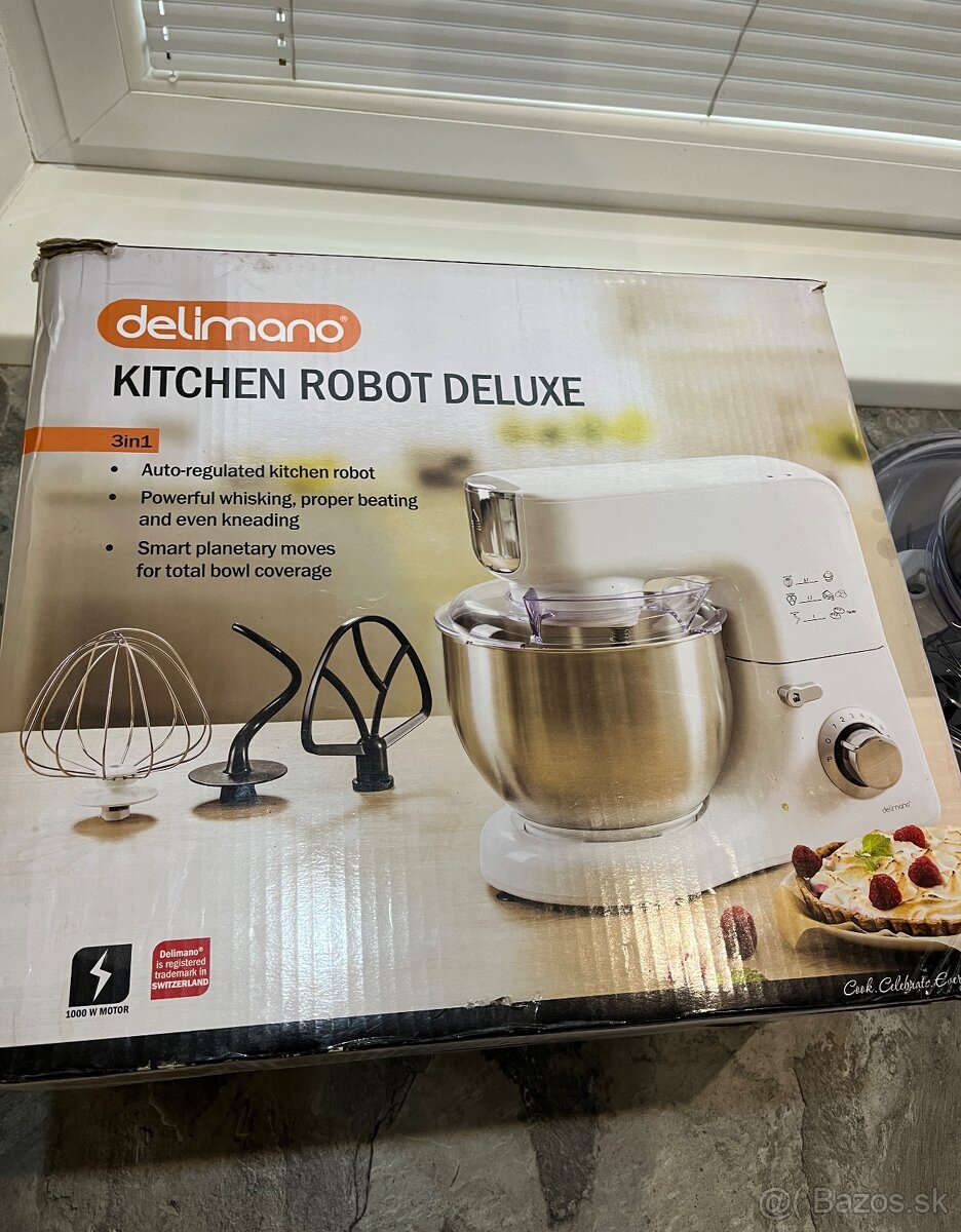 Kuchynský robot Delimano Deluxe set s doplnkami - 15