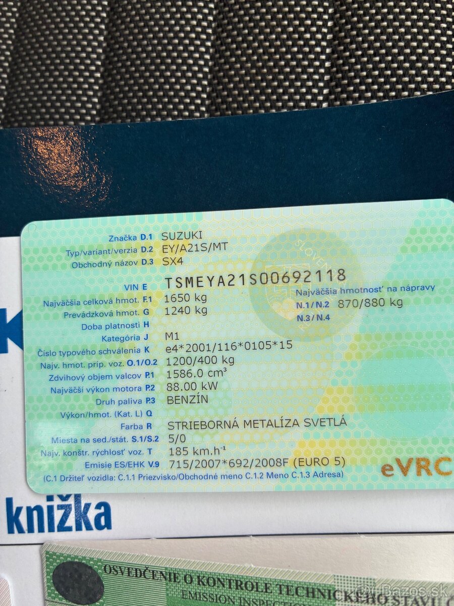 Predám Suzuki SX4 - 15