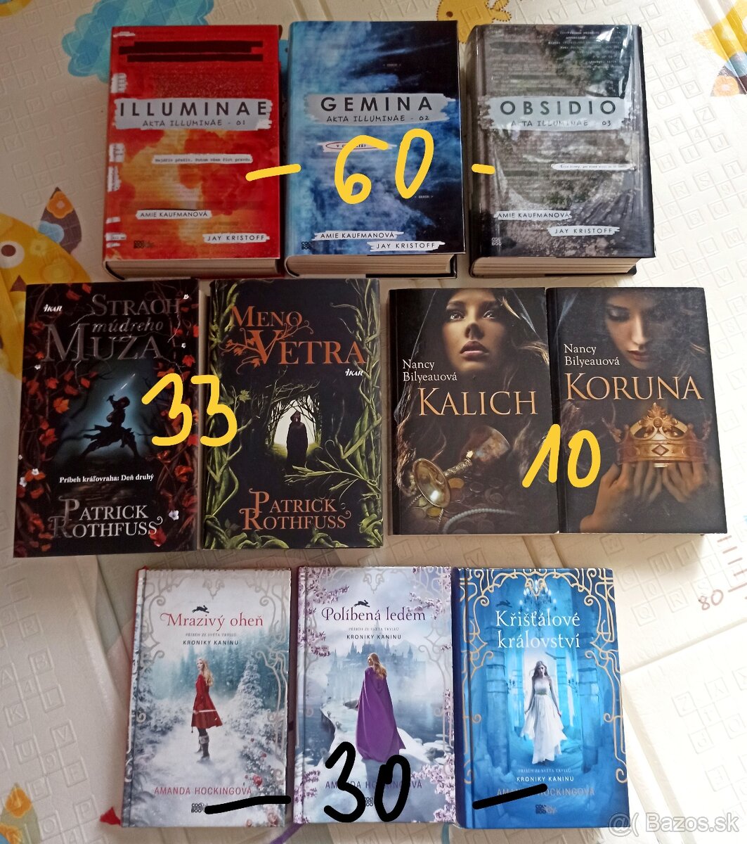 knihy, vacsinou serie, krimi, fantasy.. - 15