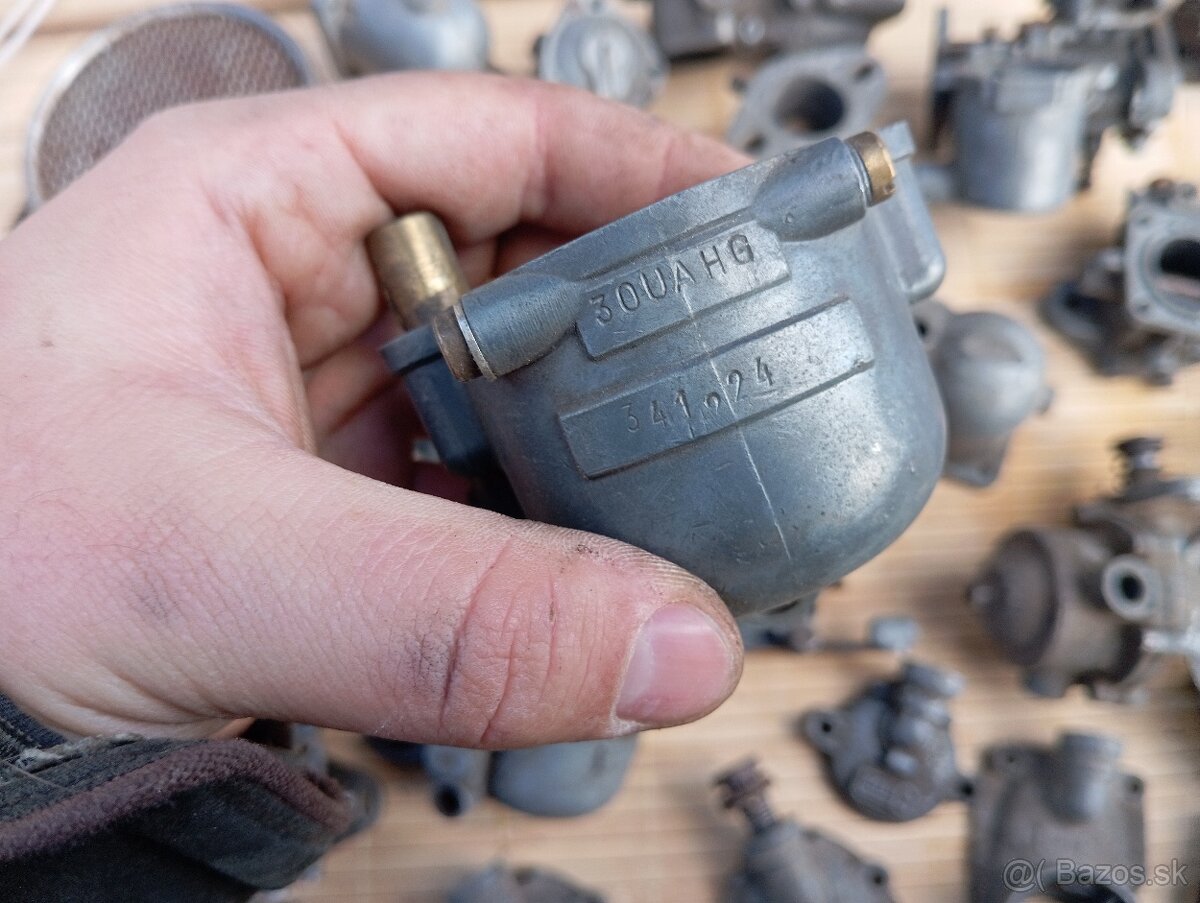 Predám dieli na karburátory Prevažne solex - 15