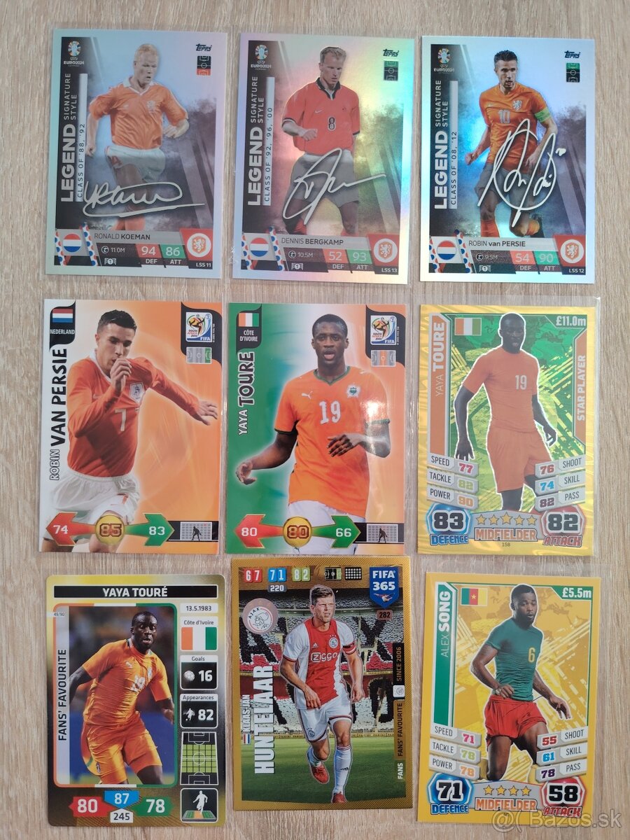 Legendy - futbalové kartičky - 15