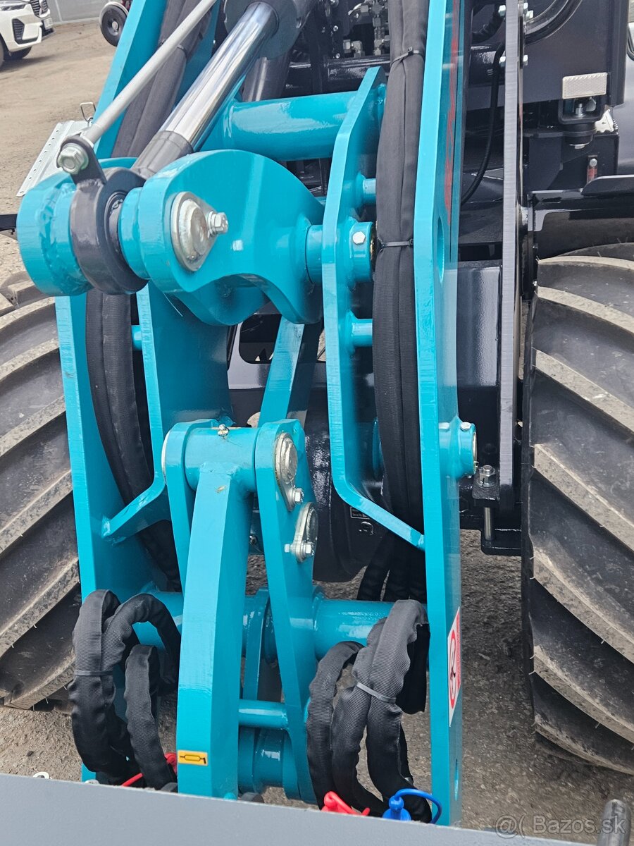 nakladač, kloubák, motor 50 Hp Kubota, 4 válce, - 15