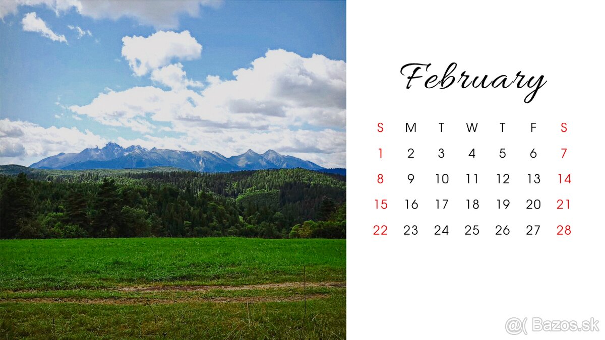 ✨ 4x Kalendár 2026 pre tvoj dokonalý rok Príroda & Akvarel. - 15