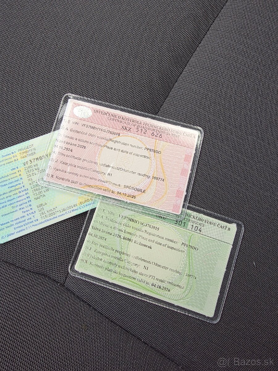 Peugeot Partner 1,6 blueHDi (73kW) 10/2016 - 15