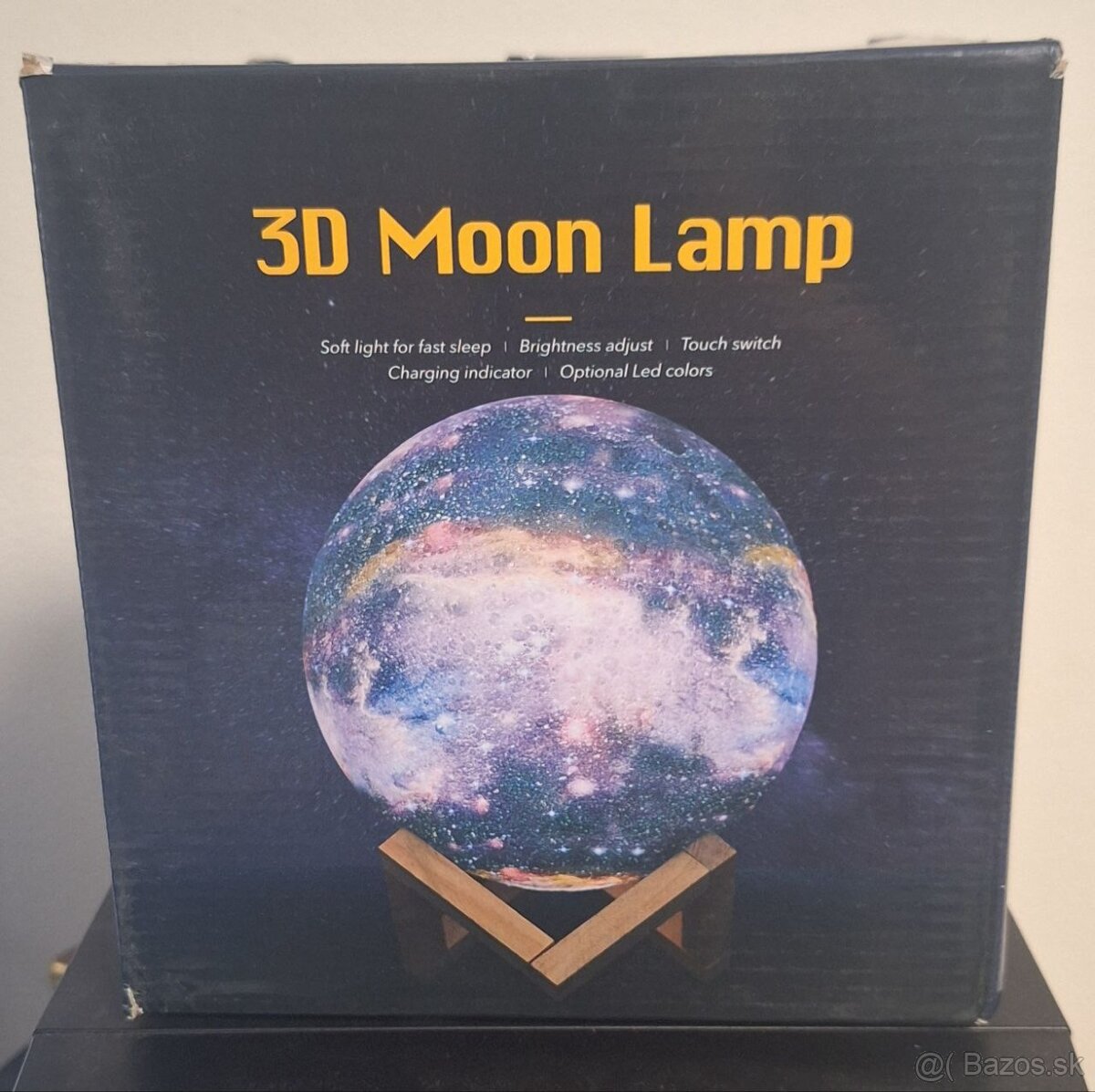 Lampa mesiac / mesačné svetlo (mení farby) LED - 15