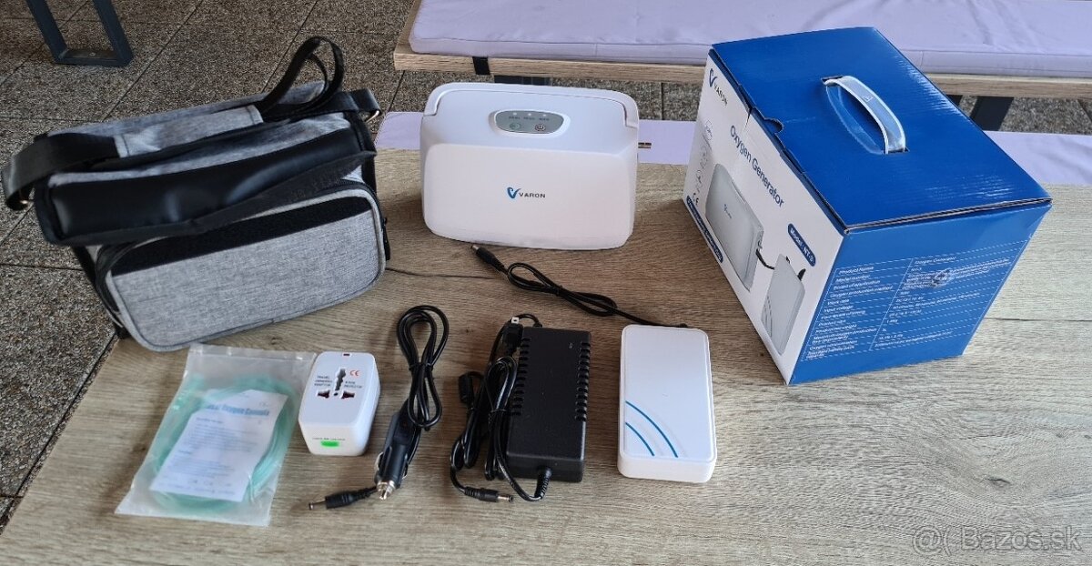 Predám prenosný kyslíkový pristroj s batériou - 15