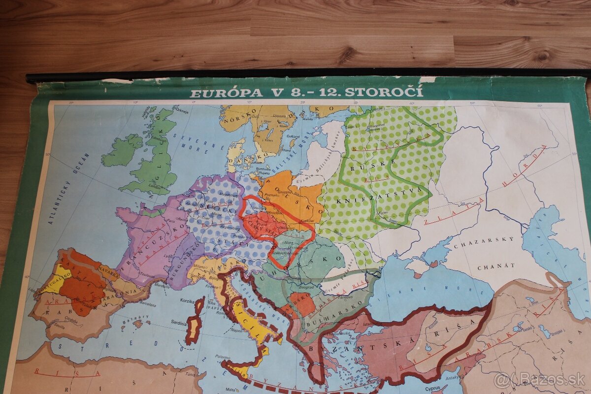 Mapa mapy 60 - 90 roky - 15